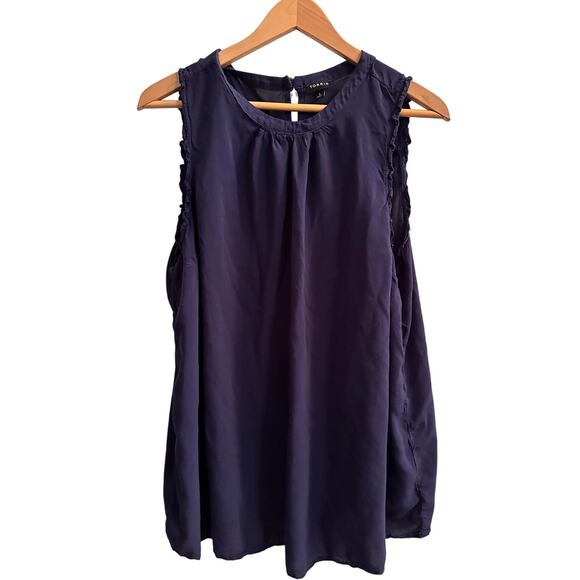 Torrid Womens Size 3 Sleeveless Tank in Midnight Blue - Picture 1 of 7